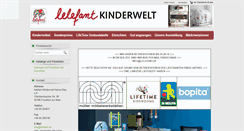 Desktop Screenshot of lelefant.de